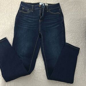 Size 2 Time and Tru Denim Skinny Jeans, like new